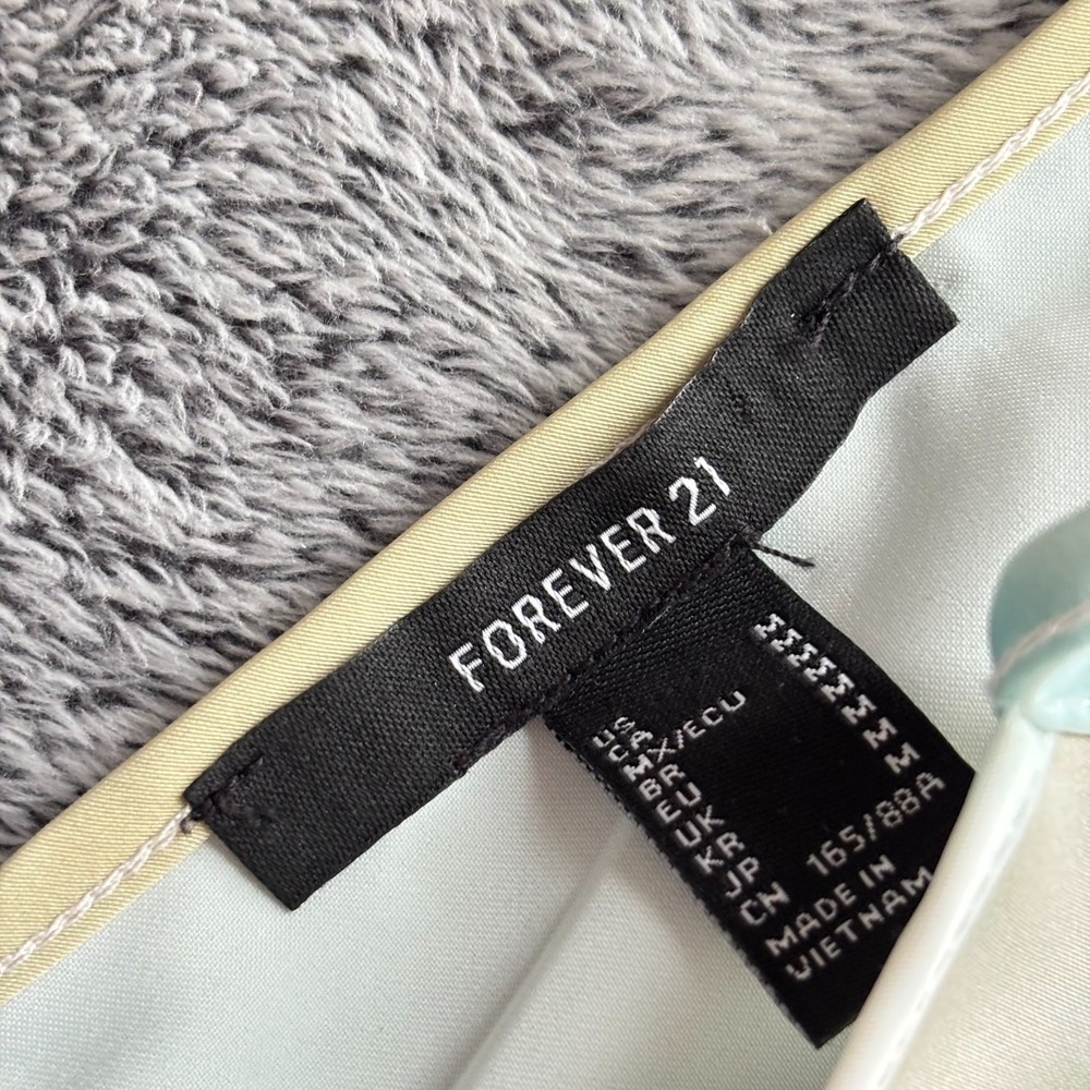 Forever 21 Maxi Slip Dress Fairy Grunge Medium Whimsical Ethereal Coastal 19293x - Picture 7 of 14